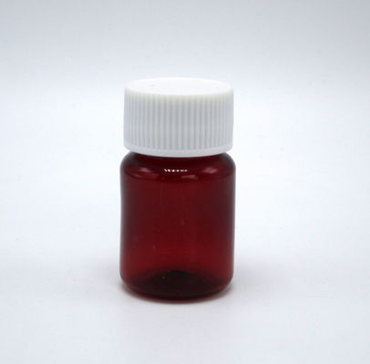 Bouteilles en plastique PET de 15 ml pour les récipients de pharmacie et les capsules de pilules