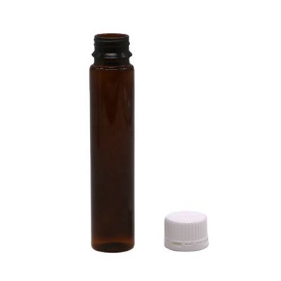 Produits alimentaires 30 ml/20 ml/10 ml PET Bouteilles de médicaments en plastique mince de forme ronde pour liquide buccal