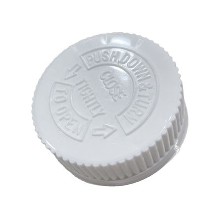 Couvercle à vis en plastique pour bouteilles en plastique de 38 mm