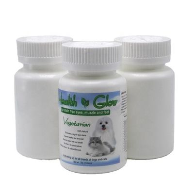 Étiquettes de couleur personnalisées Bouteille en plastique HDPE de 100 ml pour capsules de pilules de supplément