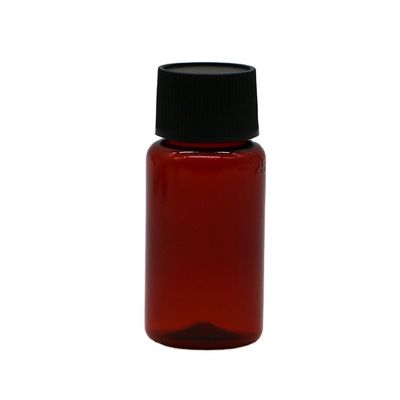 Matériau de base PET 1 oz/25 ml Bouteille en plastique liquide oral personnalisée pour l'industrie médicale