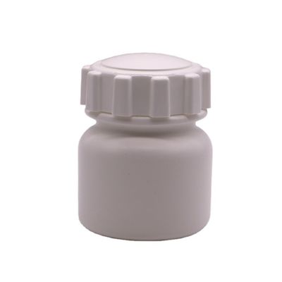 Bouteille en plastique PE de forme ronde de 100 ml pour le stockage de comprimés solides
