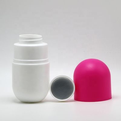 Bouteille en plastique en forme de capsule en HDPE de 120 ml/130 ml/180 ml pour complément alimentaire