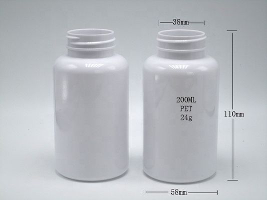BOUSSETTE en plastique blanc pour le contenant de médicaments