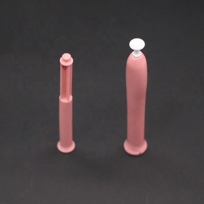 Applicateurs de suppositoires vaginaux à usage unique en collier PP