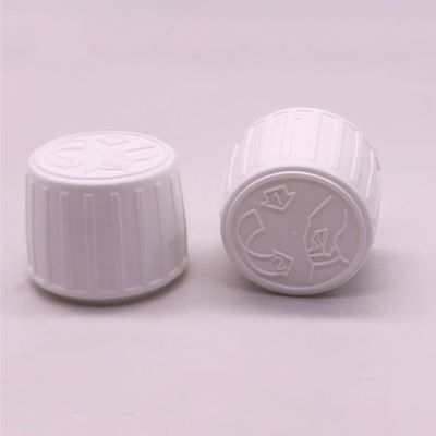 Matériau de collier en PET Médecine liquide Contenant de supplément de vitamines avec capuchon à l'épreuve des enfants