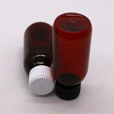 Bouteille à vis à capuche en PET de 100 ml pour supplément liquide de sirop d'érable