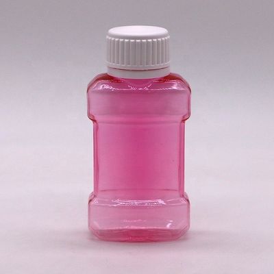 Impression couleur personnalisée Bouteille en plastique PET de 75 ml pour rince-bouche