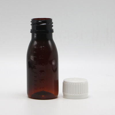 Bouteille de sirop pour la toux de 60 ml pour le réservoir de stockage lubrifiant à l' huile