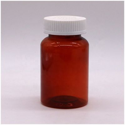 Bouteille en PET de 200 ml en forme de cylindre transparente pour le contenant de médicaments