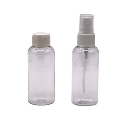 Bouteille de pompe à huile en PET de 60 ml Bouteilles de pulvérisation en plastique Contenant d'alcool Contenant de pulvérisation portable