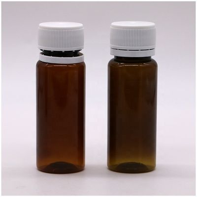 Matériau du corps PET 50 ml Bouteille en plastique pour emballage médical et liquide oral