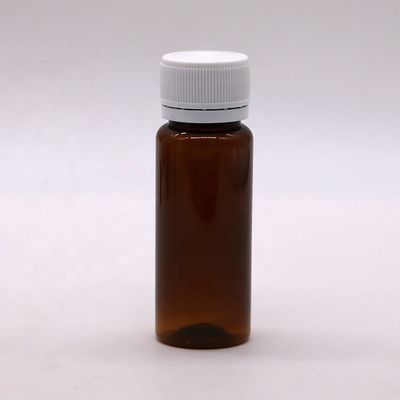 Matériau du corps PET 50 ml Bouteille en plastique pour emballage médical et liquide oral