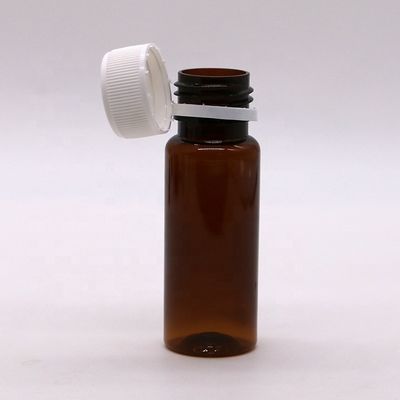 Matériau du corps PET 50 ml Bouteille en plastique pour emballage médical et liquide oral