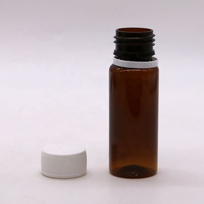 Matériau du corps PET 50 ml Bouteille en plastique pour emballage médical et liquide oral