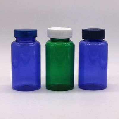 Bouteilles de pilules de 250 ml Récipients de capsules de pilules de médicaments avec couvercles anti-enfant en PET