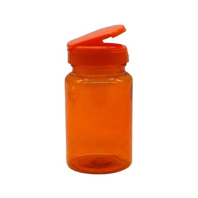 150 ml de flacon de capsule de couleur personnalisée en PET avec bouchon à capuche biodégradable