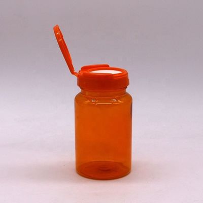 150 ml de flacon de capsule de couleur personnalisée en PET avec bouchon à capuche biodégradable