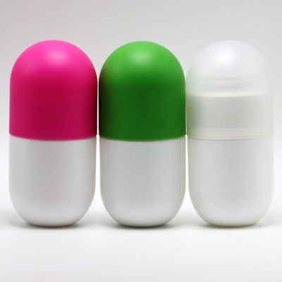 Bouchon à vis 180 ml Bouteilles en plastique mates vides pour capsules en poudre solide Contenant de pilule