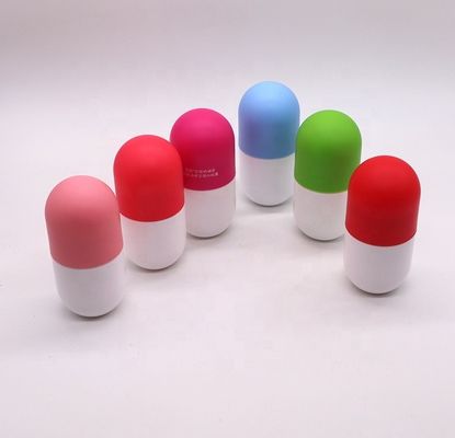 Bouchon à vis 180 ml Bouteilles en plastique mates vides pour capsules en poudre solide Contenant de pilule