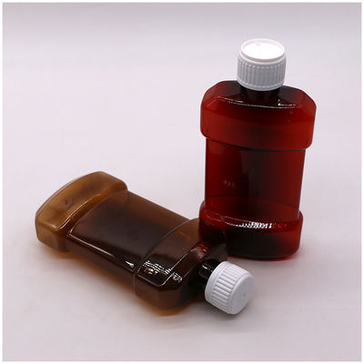 Couleur personnalisable 250 ml de rince-bouche en PET liquide Type de scellé de bouteille en plastique
