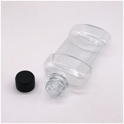 Couleur personnalisable 250 ml de rince-bouche en PET liquide Type de scellé de bouteille en plastique