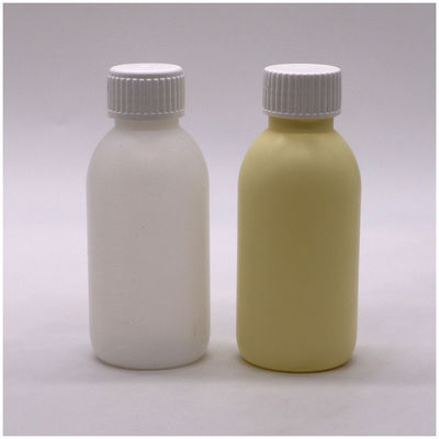 Capille à vis 120 ml / 4 oz flacon de sirop PE pour emballage liquide de médicament de couleur personnalisé