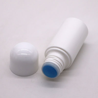 Impression par écran 50 ml HDPE Bouteille de frottement vide Bouteille de moustique en plastique Trois ensembles