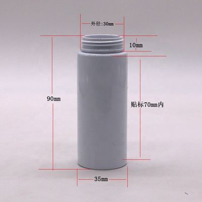 Emballage en plastique Mini bouteille de voyage 50 ml Bouteille en mousse PET avec logo personnalisé