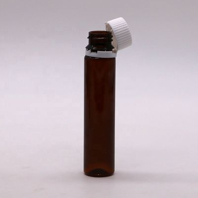 Bouteille de liquide oral en plastique PET 20ML/20CC, bouchon anti-altération pour les produits de santé