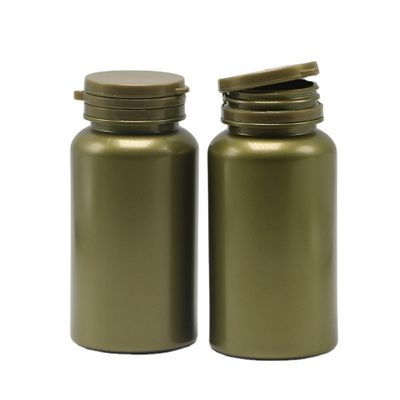 150 ml de PET vide en poudre solide en plastique bouteilles de médicaments chimiques avec bouchon à boucle