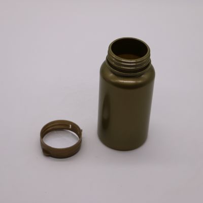 150 ml de PET vide en poudre solide en plastique bouteilles de médicaments chimiques avec bouchon à boucle