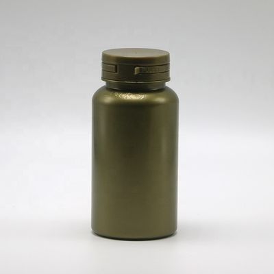 150 ml de PET vide en poudre solide en plastique bouteilles de médicaments chimiques avec bouchon à boucle