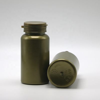 150 ml de PET vide en poudre solide en plastique bouteilles de médicaments chimiques avec bouchon à boucle