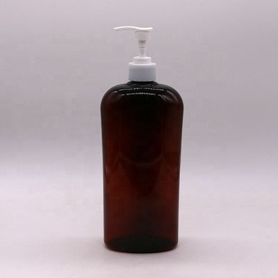 Bouteille de shampooing/lotion de couleur personnalisable en PET à vis 750 ml pour le matériel d'impression à crème