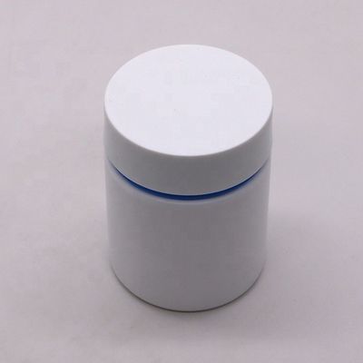Bouteille médicinale en plastique HDPE de 100 ml Bouteille ronde droite pour capsules Porteur de comprimés