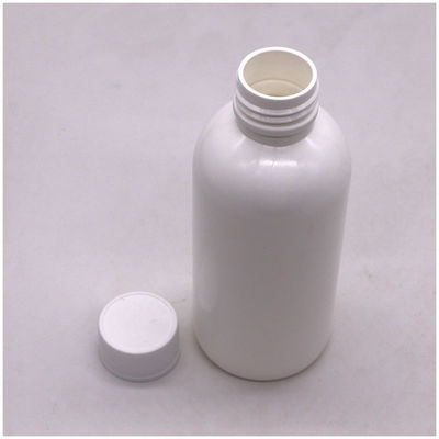 Étiquettes personnalisées Bouteille de liquide oral vide en HDPE de 200 ml pour sirop et rince-bouche