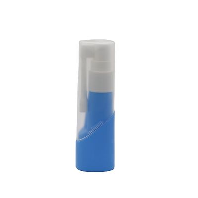Bouteille à pulvérisation orale en plastique nasal long en HDPE de 30 ml Bouteille rechargeable en plastique durable