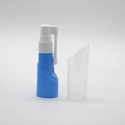 Bouteille à pulvérisation orale en plastique nasal long en HDPE de 30 ml Bouteille rechargeable en plastique durable