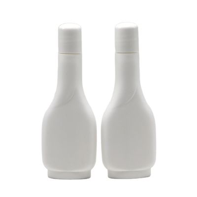 Bouteille liquide plate en HDPE de 100 ml pour lotion gynécologique polyvalente multifonctionnelle