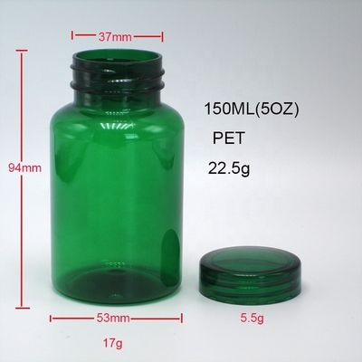 Bouteille de rince-bouche en plastique PET blanc vide de 250 ml avec col long et logo du client