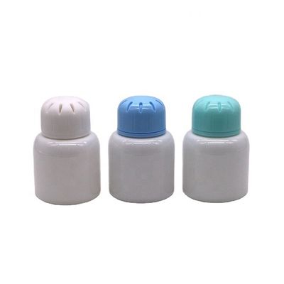 3OZ/90ml PET Bouteilles de parfum en plastique blanc avec bouchon à vis et joint thermique Bouteille de parfum solide