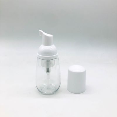 Pompes mousseuses 40 ml PET Mini bouteille pour la lotion et le nettoyant à gouttes de logo personnalisé