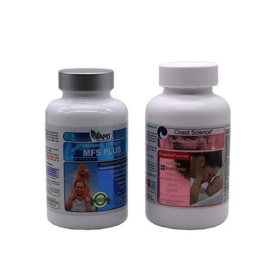 Bouchon à vis en plastique 400 ml/cc PET/PET Séréale Bouteille en plastique de qualité médicamenteuse pour le stockage des médicaments