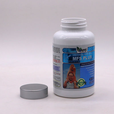 Bouchon à vis en plastique 400 ml/cc PET/PET Séréale Bouteille en plastique de qualité médicamenteuse pour le stockage des médicaments
