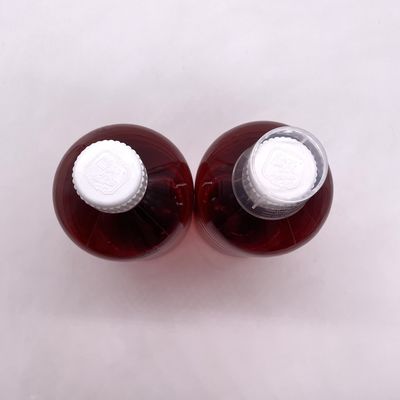 Bouteille en plastique en PET de 500 cc pour le supplément médical liquide 500 ml / 16,9 oz Forme ronde