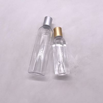 Impression par écran 120 ml bouteille en PET bouteilles en plastique à pulvérisation contenant de l'alcool Couleur personnalisée