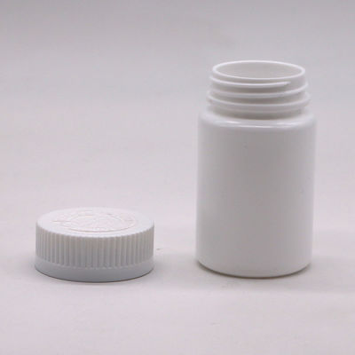 CRC Cap 80CC Bouteille en plastique blanc pour pilule Capsule Médecine Tablette huile de poisson