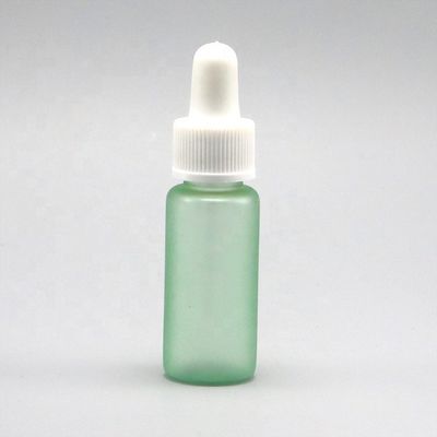 15 ml bouteilles de gouttelette en PET de forme ronde personnalisées pour le porte-échantillon du distributeur de liquide