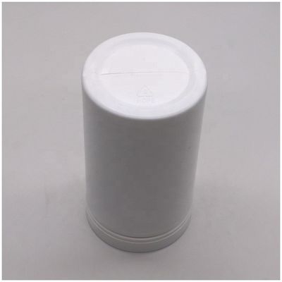 600mL 20oz PET vide HDPE rétrécissants ronds en poudre de plastique médicinal avec bouchon à vis